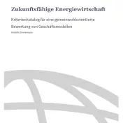 Cover Kriterienkatalog Zukunftsfähige Energiewirtschaft