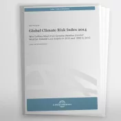 Titelbild Global Climate Risk Index 2014