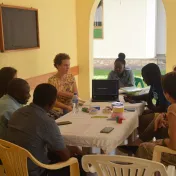 Workshop on Waste Management - discussing the challenge of increasing plastic waste in Tanzania