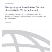 Cover: Hintergrundpapier zur Laudato si´