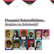 Planspiel Rohstoffabbau - Bergbau im Nebelwald? Cover