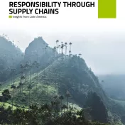 Titelbild der Studie Environmental Responsibility Through Supply Chains