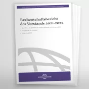 Cover Rechenschaftsbericht 2021-2022