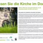 Lassen Sie die Kirche im Dorf...