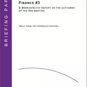 Deckblatt: Standing Committee on Finance #3 