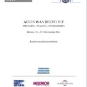 Cover: Alles was Recht ist