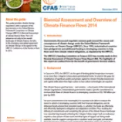 Cover CFAS Biennial Assessment and Overview of Climate Finance Flows 2014