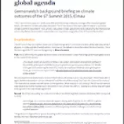 Cover G7 brief analysis