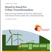 Cover: Hand in Hand for an Urban Transformation