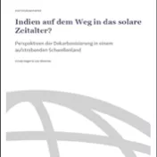 Cover Indien auf dem Weg in das solare Zeitalter