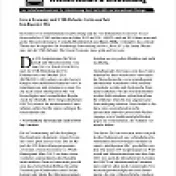 Deckblatt: Artikel Informationsbrief Weltwirtschaft und Entwicklung 03-2012