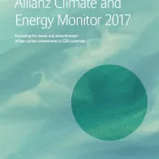 Cover: Allianz Climate and Energy Monitor