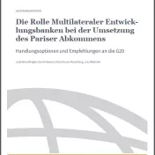 Cover: MDBs und G20