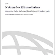 Cover Nutzen des Klimaschutzes