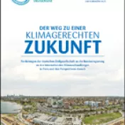 Cover Positionspapier klimagerechte Zukunft