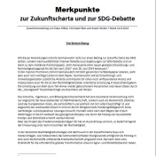 Copver Merkpunkte SDG und Zukunftscharta