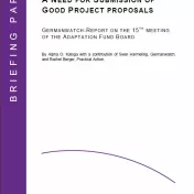 Deckblatt: A Need for Submission of Good Project Proposals 