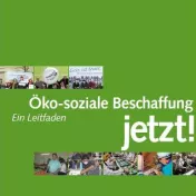 Deckblatt: Öko-soziale Beschaffung Leitfaden