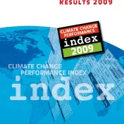 Deckblatt: The Climate Change Performance Index 2009