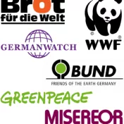 Logos BfdW-BUND-GW-GP-Misereor-WWF