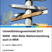 Flyer: NRW Umweltbildungswerkstatt