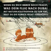 Bild: Poster Connecting the Dots, Flug