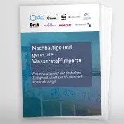 Vorschaubild Forderungspapier nachhaltige und gerechte Wasserstoffimporte